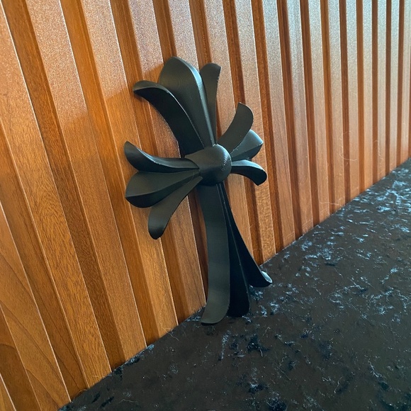 RARE Large 8” CH Black Cross Decor - Picture 3 of 9